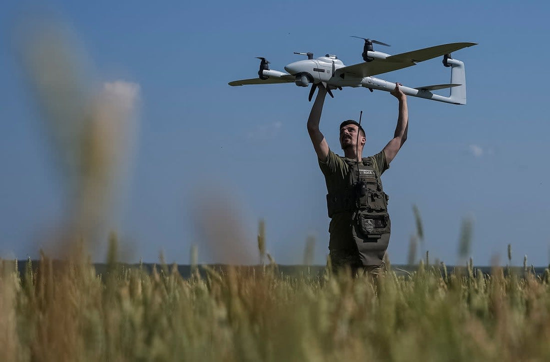 Russian Drone Bombs into Ukraine Disrupted By Airbase Attack