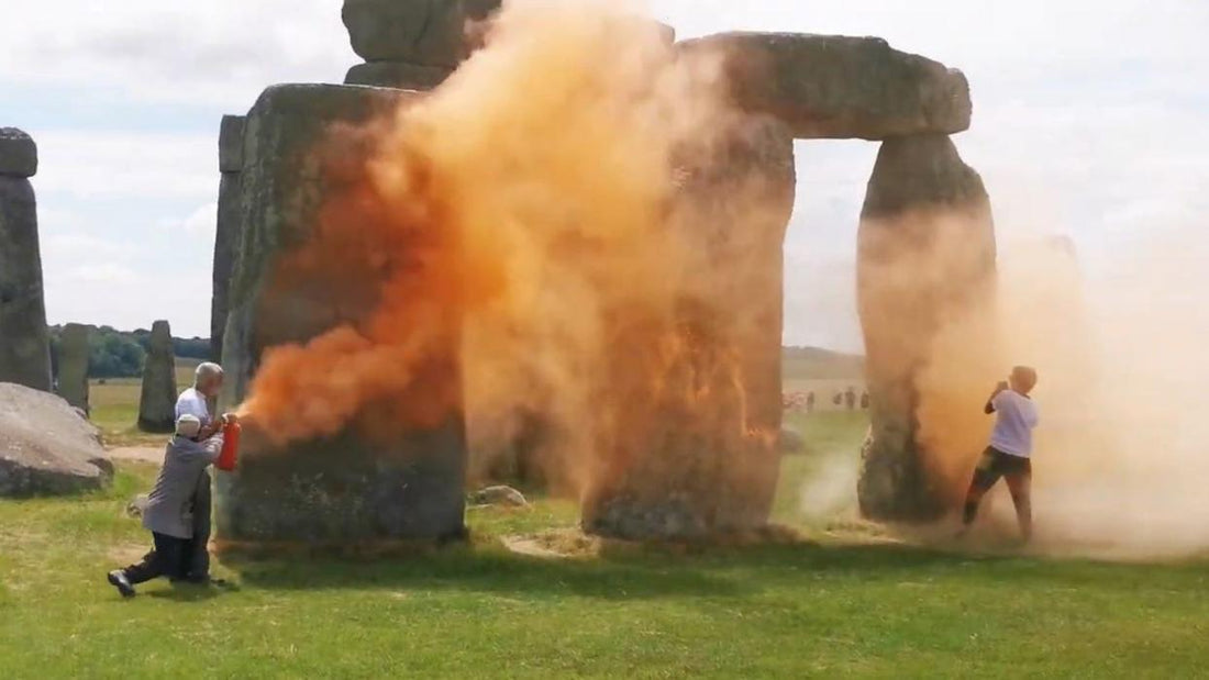 Third Arrest Made For Paint Powder Attack On Stonehenge