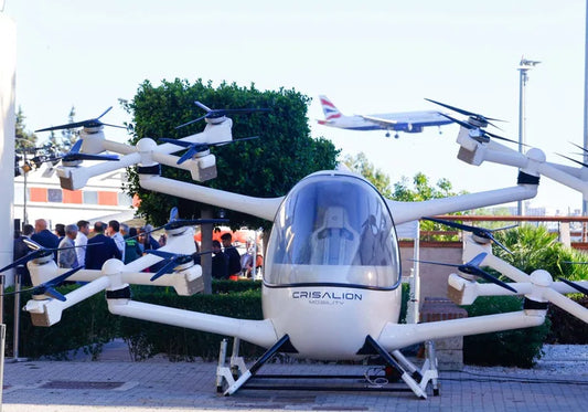 Passenger Drones Between Spain's Malaga And Marbella