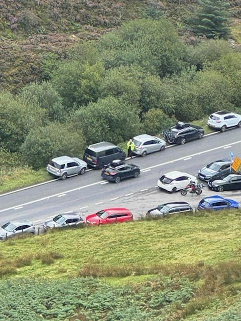 Plane Spotters at Mach Loop Causing Disruption by Blocking Rest Areas and Public Roads